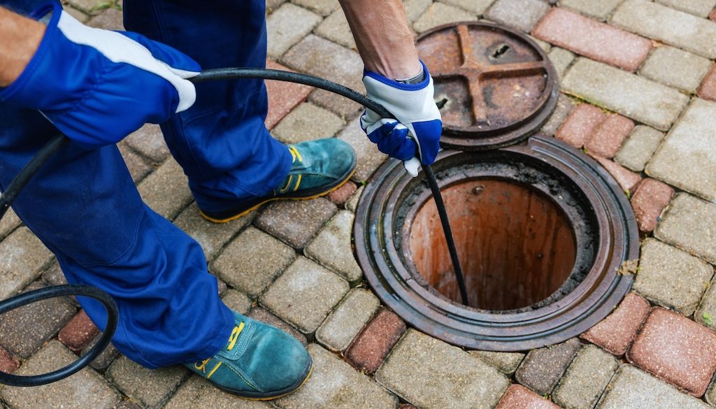 Hydro Jetting in Harding Gill Tract